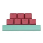 8 клавиш PBT Keycap OEM 6.25U клавиатура клавиатуры Alt Fn Экран полупрозрачные двухцветные клавиши для механической клавиатуры Cherry MX