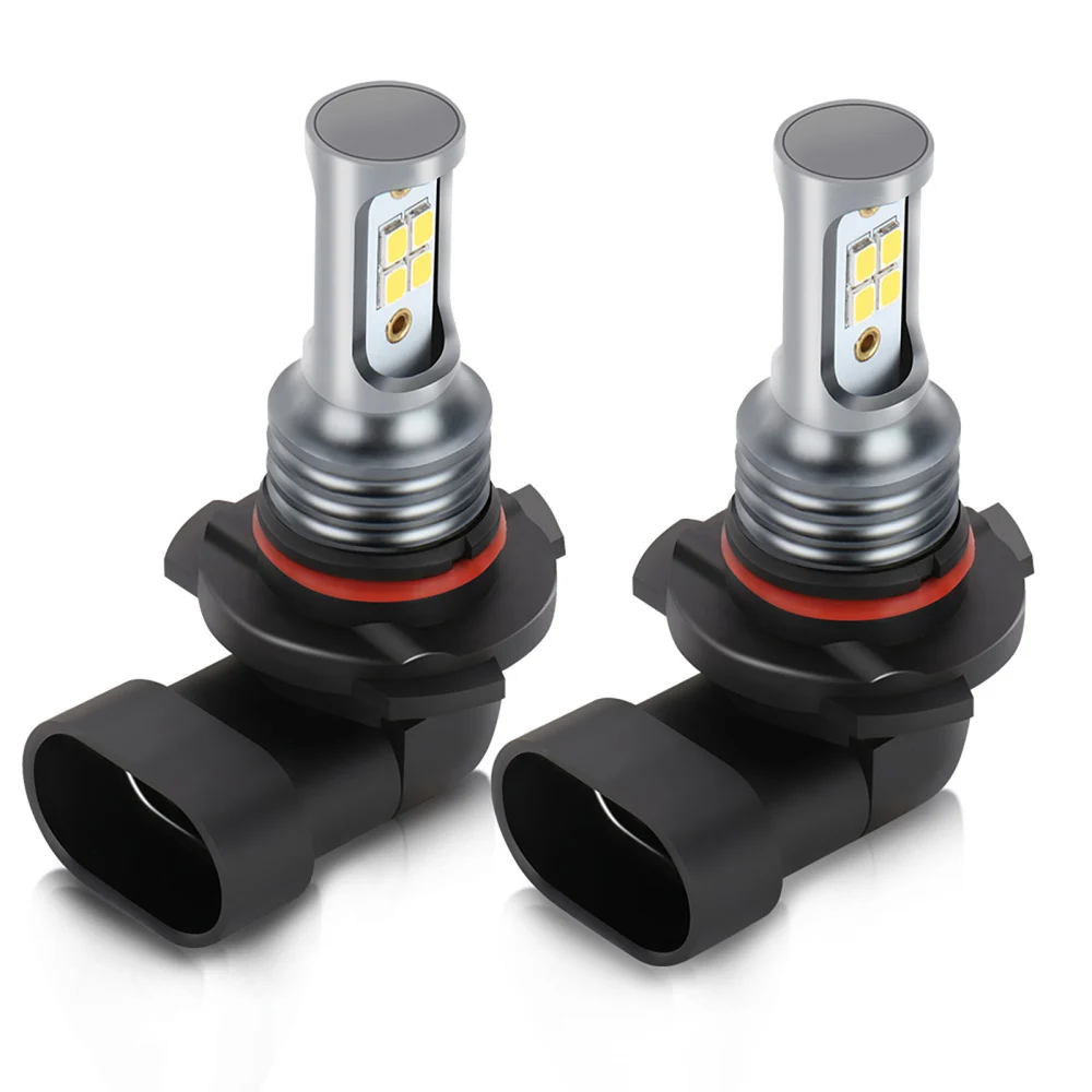 

Car 3030 LED Headlamp Lights Auto Fog Lamp Foglamps New IC Fashion 16W 6000K 12V To 24V For 9005/HB3/H10 Black Yellow White