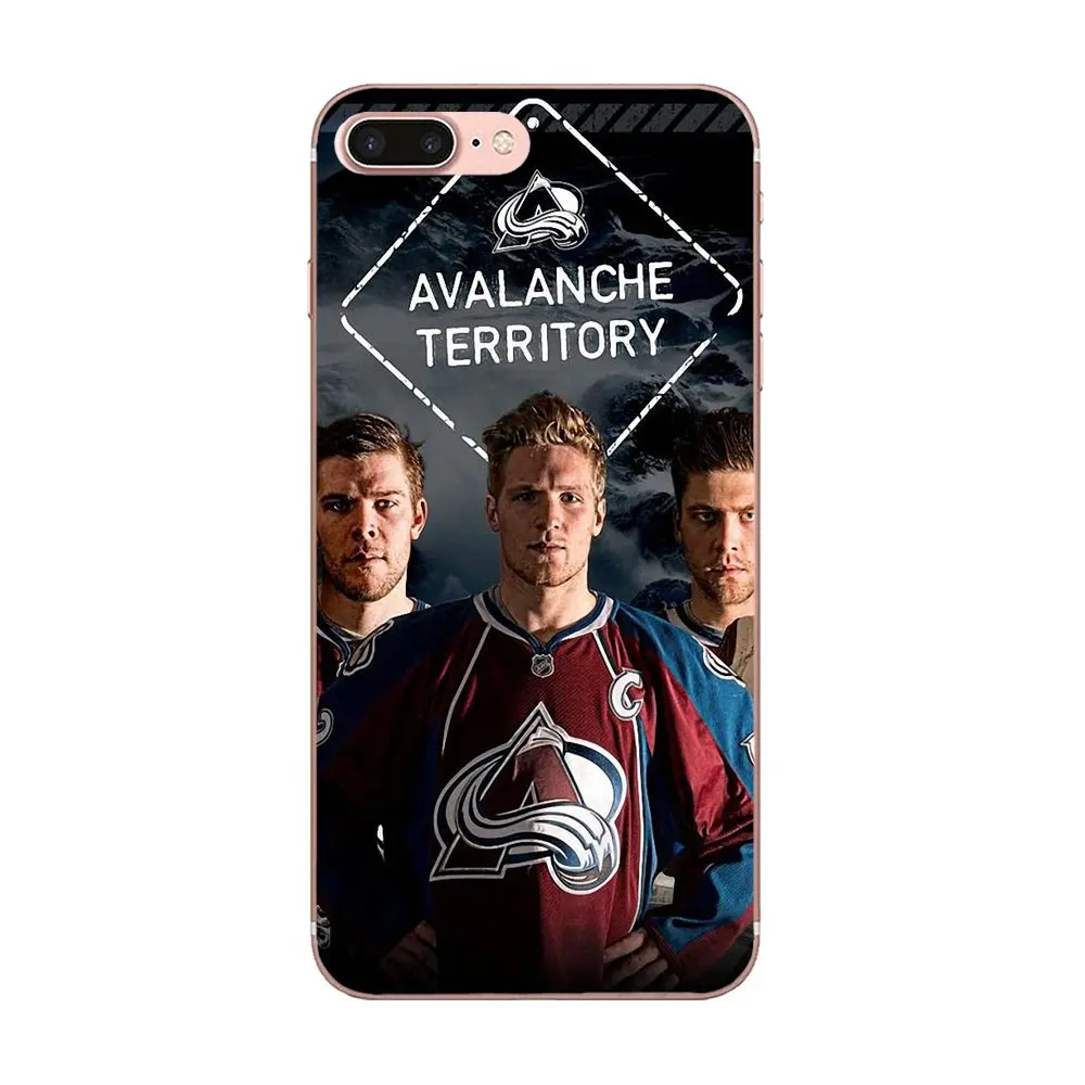 Sport Colorado Avalanche Fans For Huawei Honor Nova Note 5 5I 8A 8X 10 Pro 9X Moto G G2 G3 G4 G5 G6 G7 Plus TPU Mobile Pouch | Мобильные