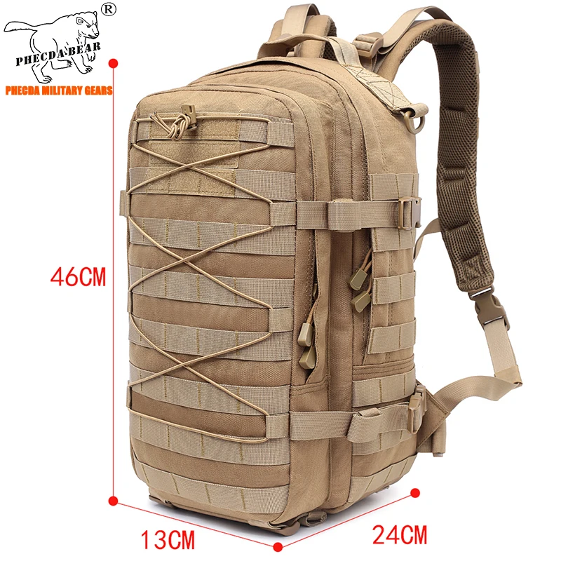 Тактический штурмовой рюкзак EDC 30 л уличный военный для кемпинга охоты армейские