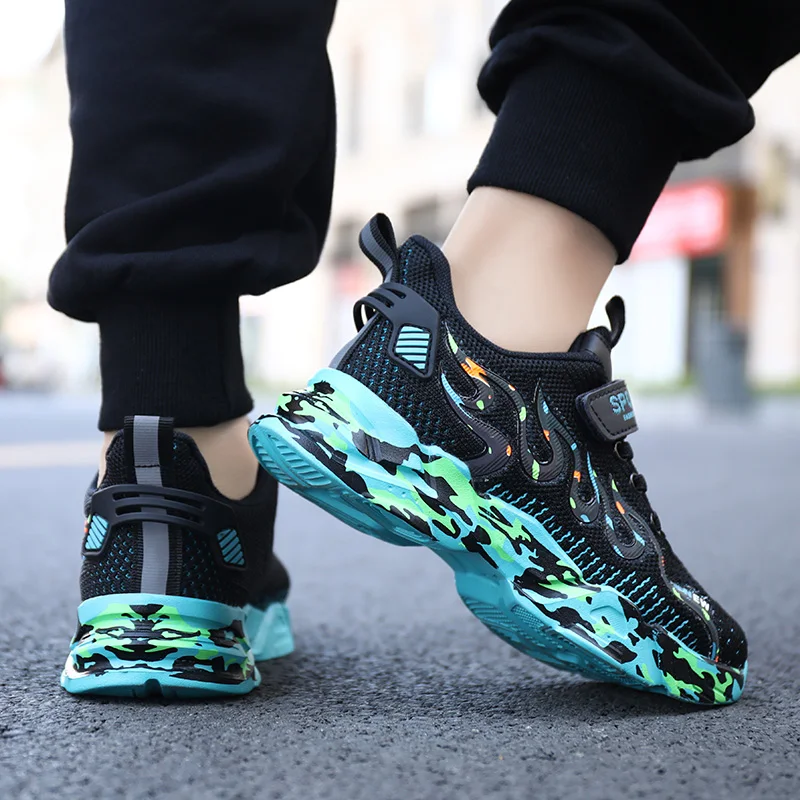 

Zapatos De Primavera Para Nios, Zapatillas De Deporte De Malla Transpirable Para Nios, Zapatos Deportivos Cmodos Para