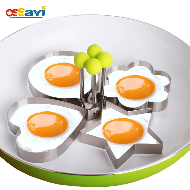 Форма сделай сам для жарки яиц нержавеющая сталь звезда цветок круглая