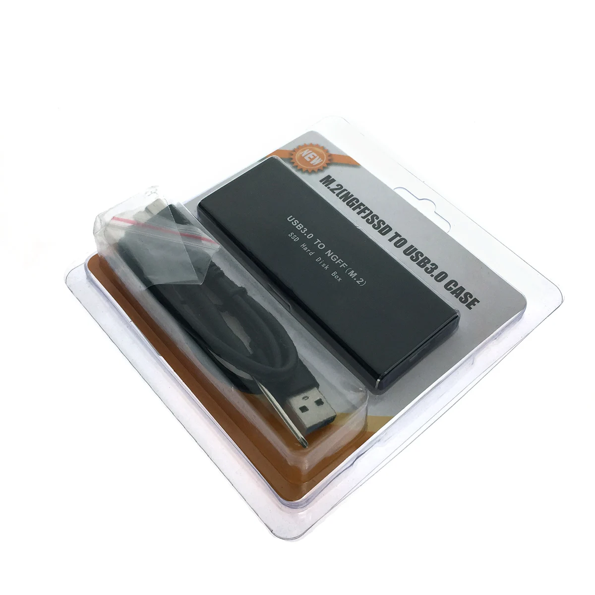 Внешний корпуc для M.2/NGFF/ SSD key B+M USB3.0|Адаптеры SSD| |