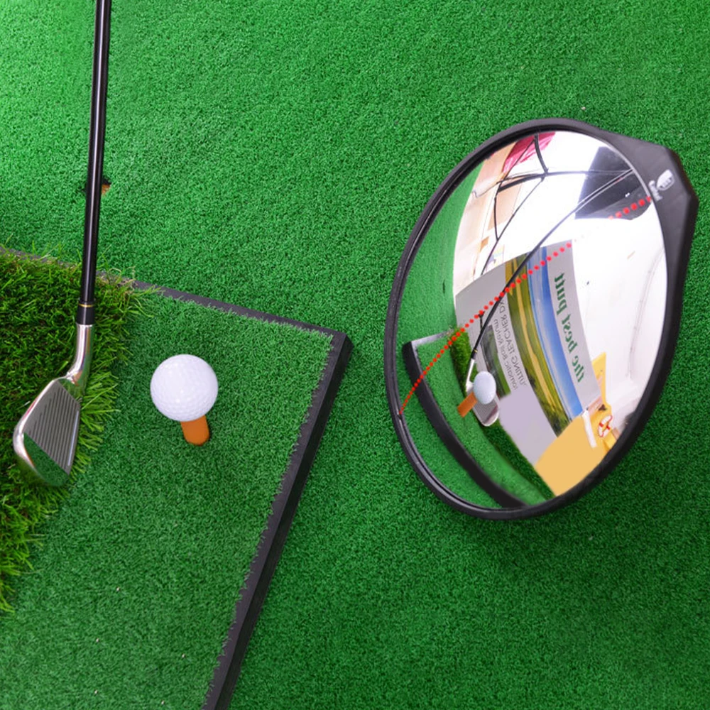 

Golf 360 degrees Mirror for Full Swing and Putting Golf Training Aid Tool Golf Mirror Golf Wide Angle Mirror