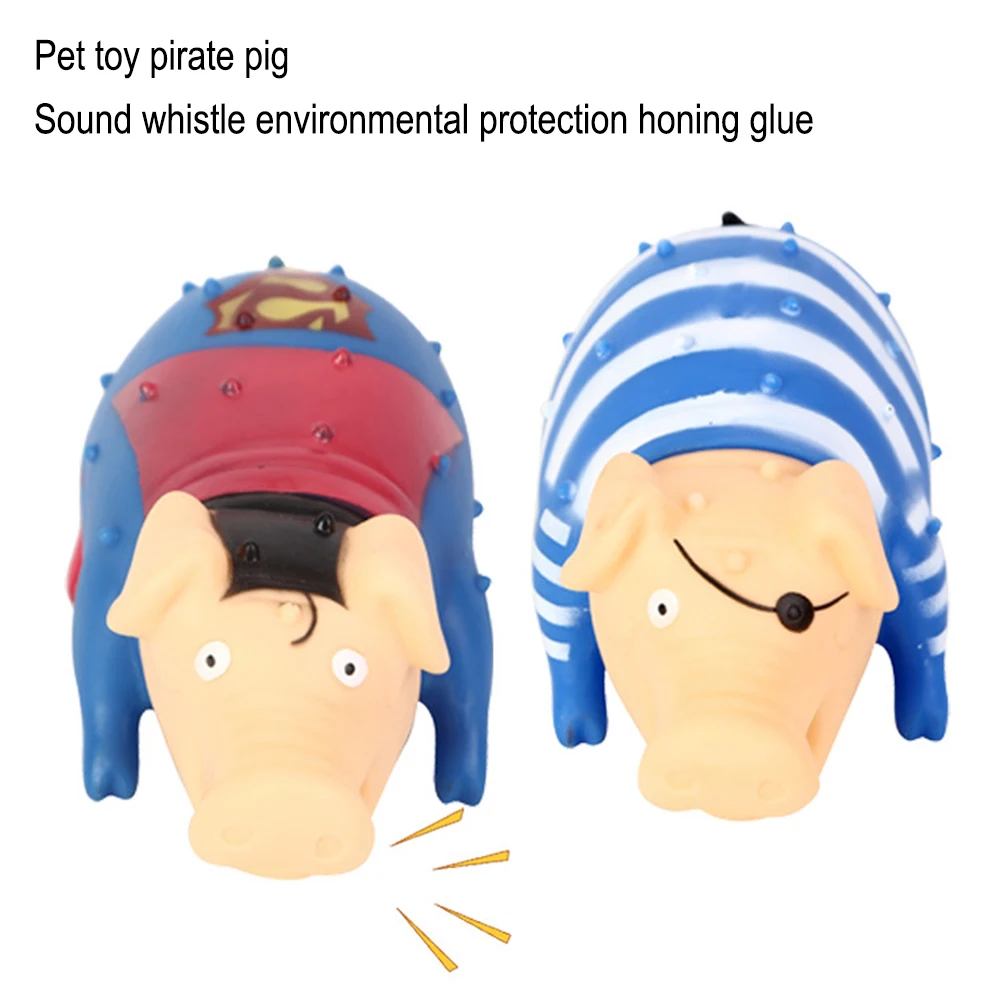 Новые милые 22 см игрушки собаки розовый кричащий резиновая свинка для домашних