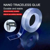 nano non marking double sided transparent tape high viscosity magic non marking glue no trace hundred times nano adhesive c