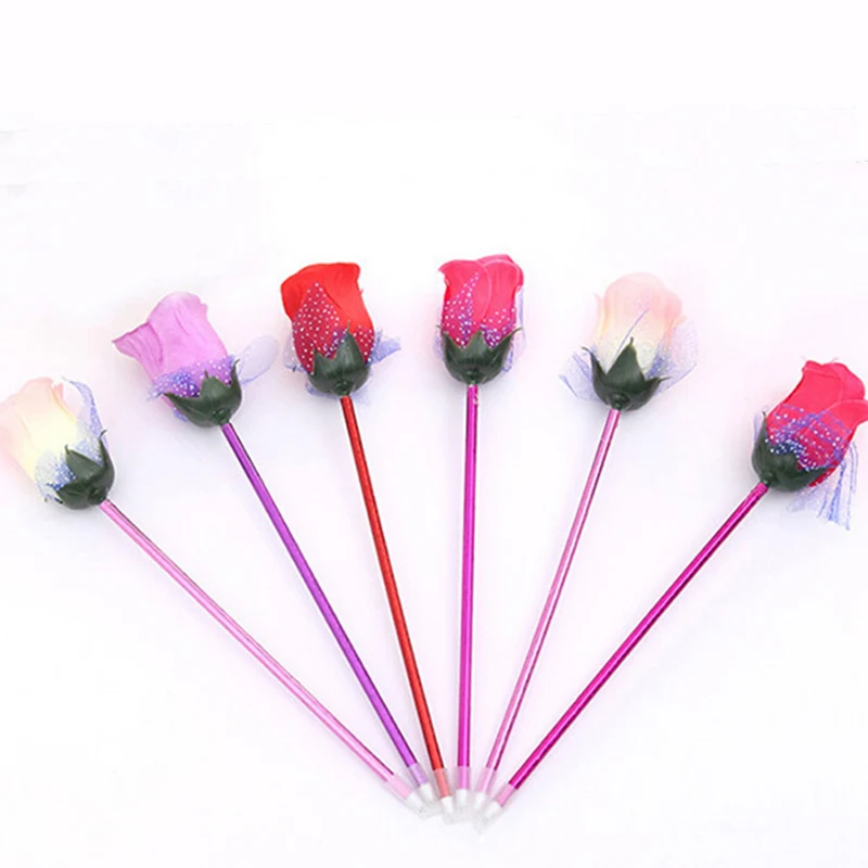 5 шт. шариковая ручка в виде Розы | Канцтовары для офиса и дома