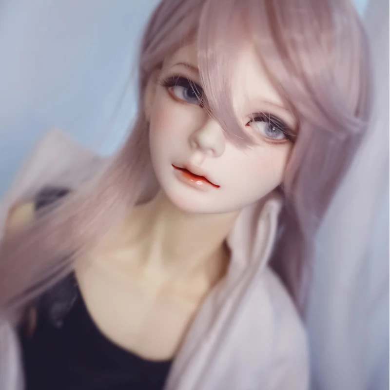 1/3 1/4 MSD SD BJD парики для кукол аксессуары модный длинный прямой парик с челкой