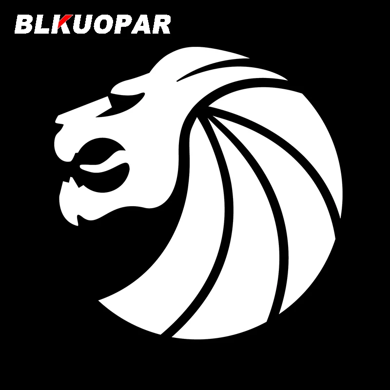 BLKUOPAR для затвора в виде льва модные креативные наклейки аниме мотоцикл доска