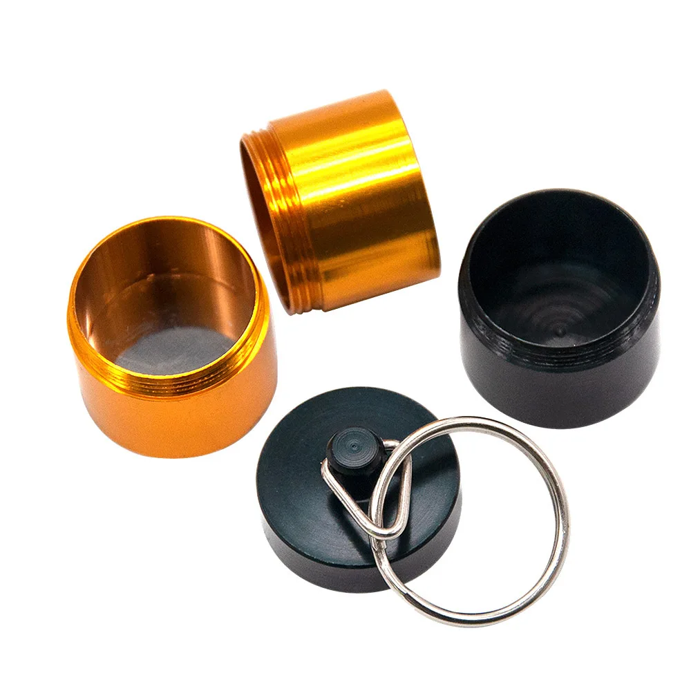 Новая металлическая коробка для таблеток диаметром 25 мм 4 слойный портативный