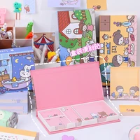480page sweet house boxed sticky notes net celebrity girls can stick for students message index memo pad cute school supplies