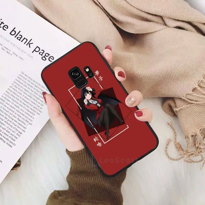 

Crazy Excitement Manga Kakegurui Phone Case For Samsung Galaxy S5 S6 S7 S8 S9 S10 S10e S20 edge plus lite
