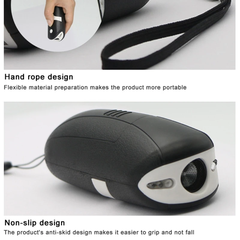 

Handheld Multifunction Pet Dog Repellent LED Ultrasonic Infrared Dog Deterrent 72XF