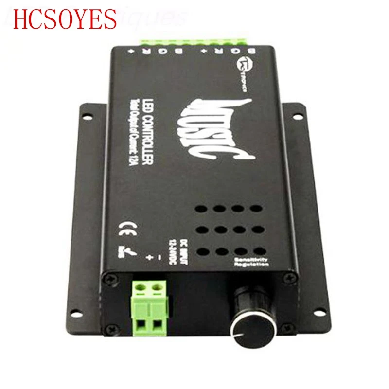 DC12 24V 24 клавиши музыкальный контроллер 3 канала ИК пульт RGB чувствительный к звуку