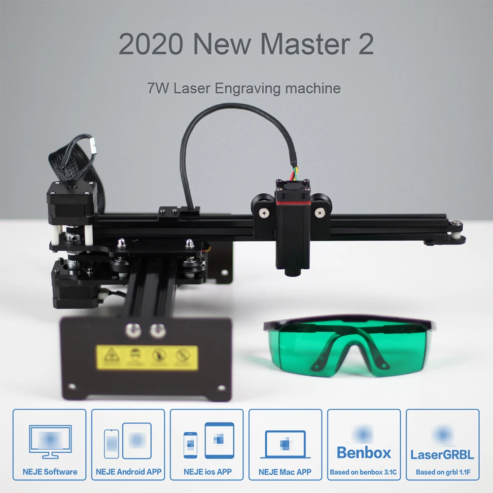 7000mw desktop Laser Engraver and Cutter - Engraving Cutting Machine Printer CNC Router | Инструменты