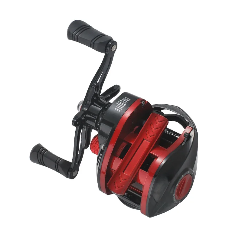 

7.2:1 Gear Ratio Bait Casting Reel Game 8kg Max Drag Sea Fishing jig Reel 17+1 BB Aluminium Alloy Body Jigging Fishing Reel