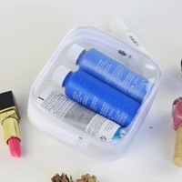 2021 new pvc clear makeup cosmetic bag portable toiletry pouch transparent waterproof new trousse de maquillage