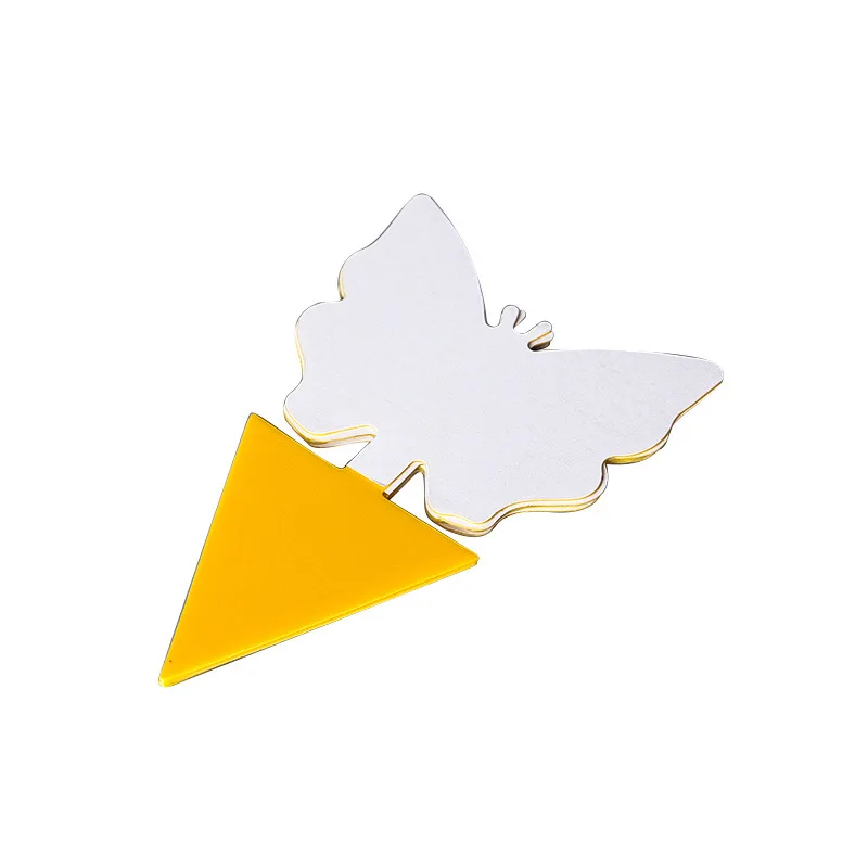 

10pc Yellow Sticky Trap For Flying Plant Insect Gardening Tools Double-Sided Shellac Pest Control Trap c50