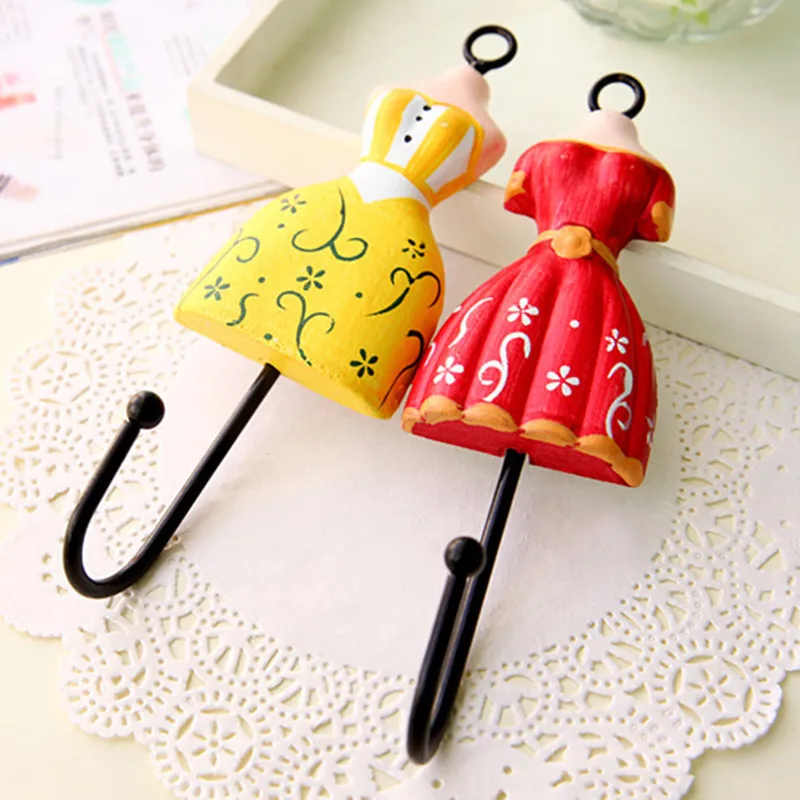 6 шт./компл. платье принцессы крючок винтажная сумка шляпа пальто кошелек вешалка