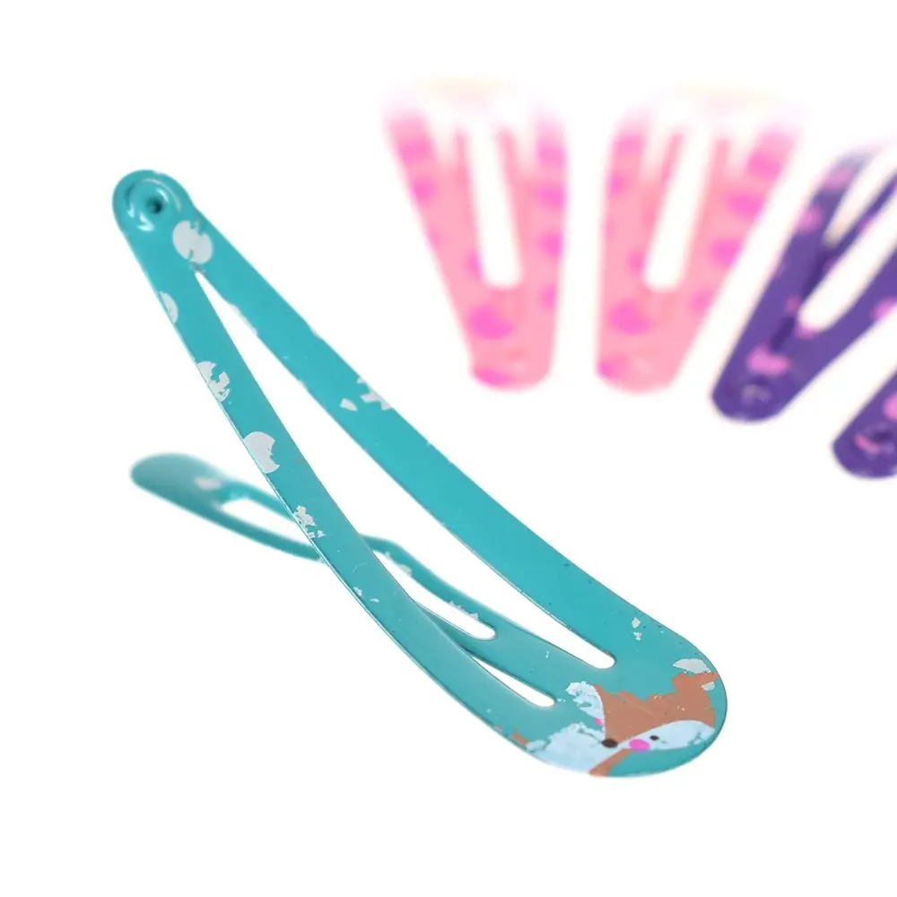 Заколки для волос с мультяшными животными 6 шт./лот|Шпильки и заколки волос| |