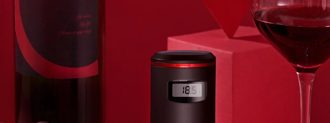 Xiaomi Mijia Circle Joy автоматическая вакуумная винная пробка Подставка под авокадо usb зарядка с светодиодный дисплеем