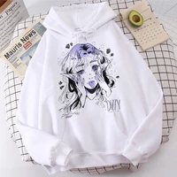 2022 women hoodies y2k japanese anime manga kawaii sweatshirts men women oversized clothes long sleeve hoddie winter tops