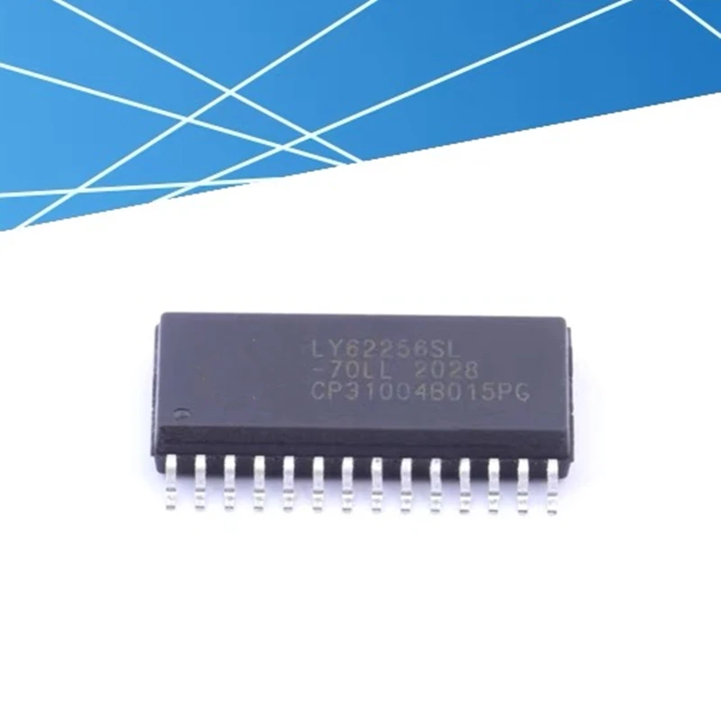 

10 шт./партия, новые оригинальные флэшки 62256 LY62256 SOP28, микросхема памяти