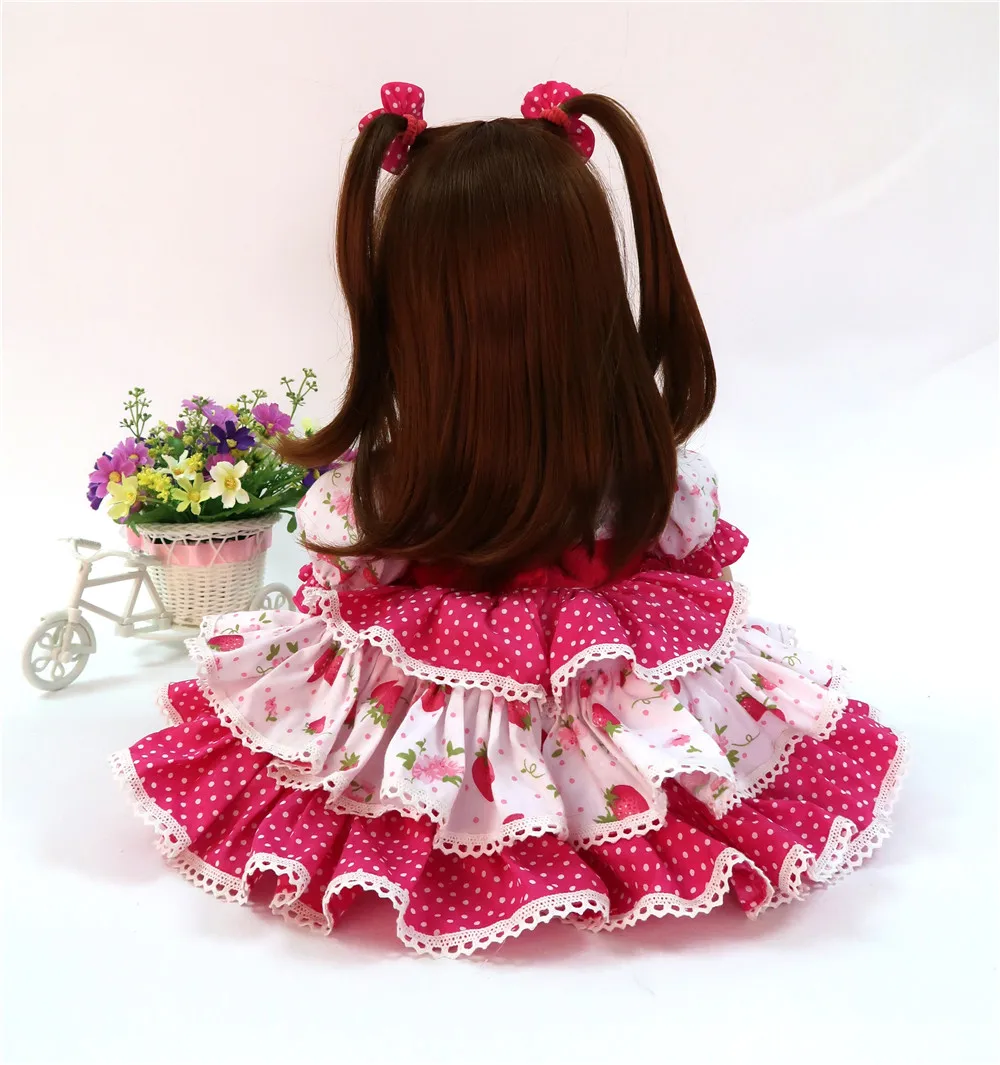 Кукла реборн силиконовая 24 дюйма/60 см|Куклы| |