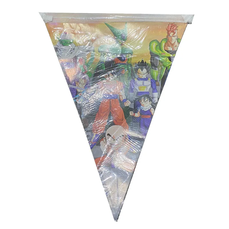 

1set Cartoon Dragon Banner Birthday Party Decoration Baby Shower Pennant Anniversaire Background Wall Party Decor Flag Supplies