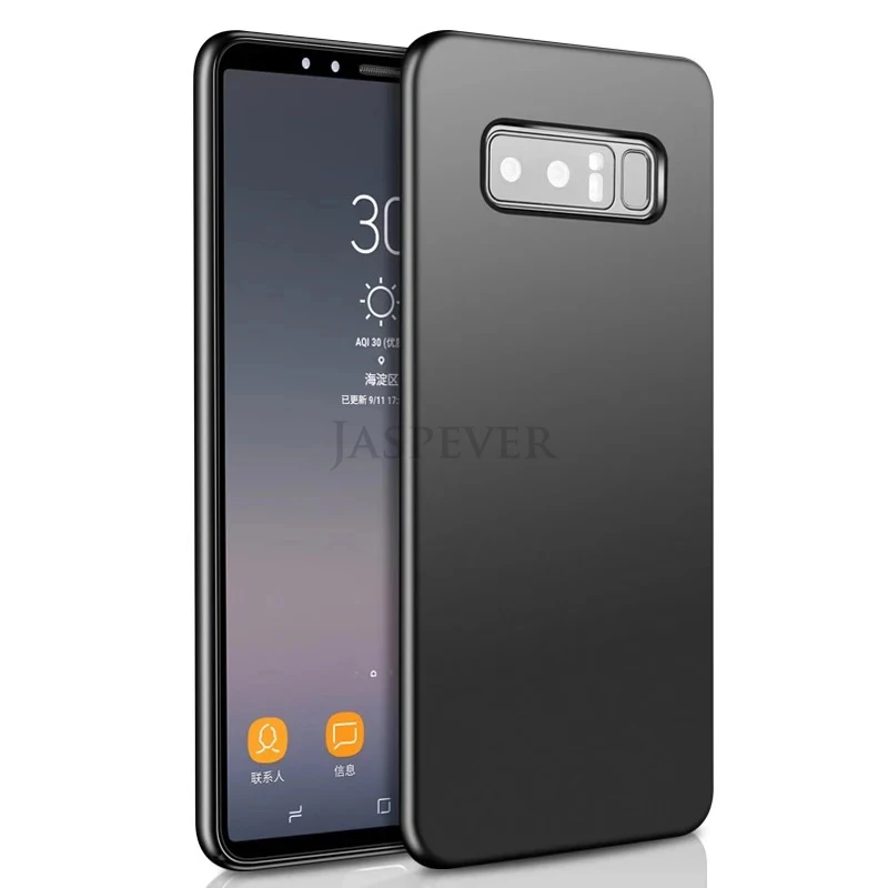 Чехол для Samsung Note 8 9 S9 S10 S8 Plus S6 S7 Edge сверхтонкий матовый | Мобильные телефоны и