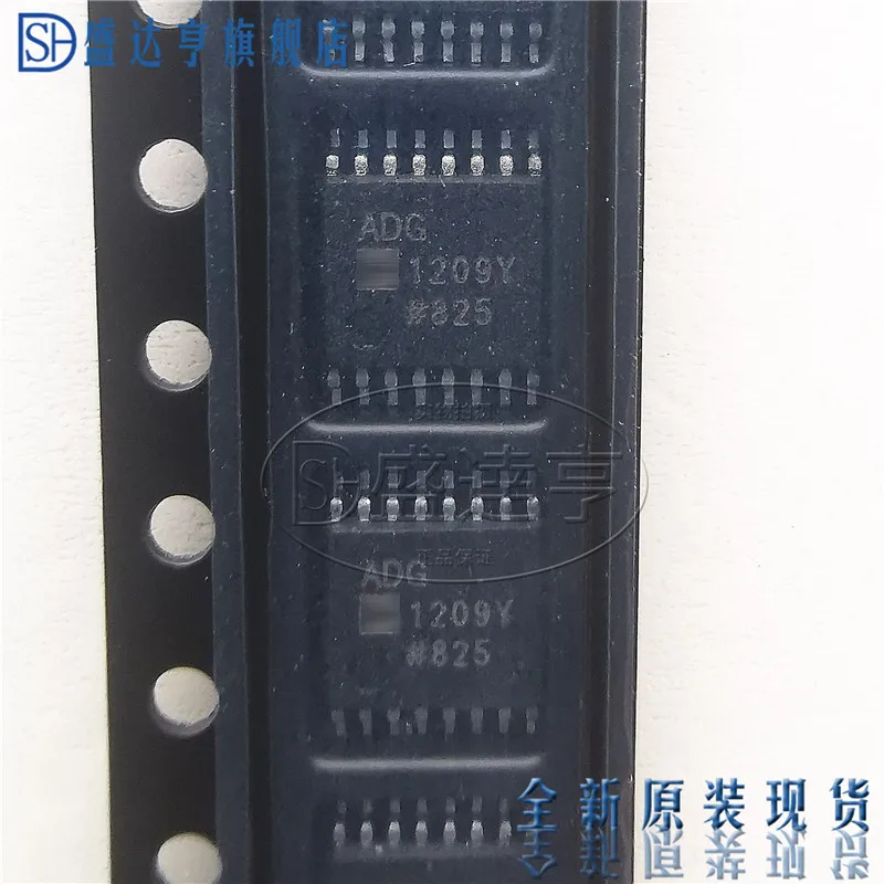 ADG1209YRUZ-REEL7 ИС многократного переключателя 5V низшее Рон 4:1 MUX +/-15V IC TSSOP-16 новый