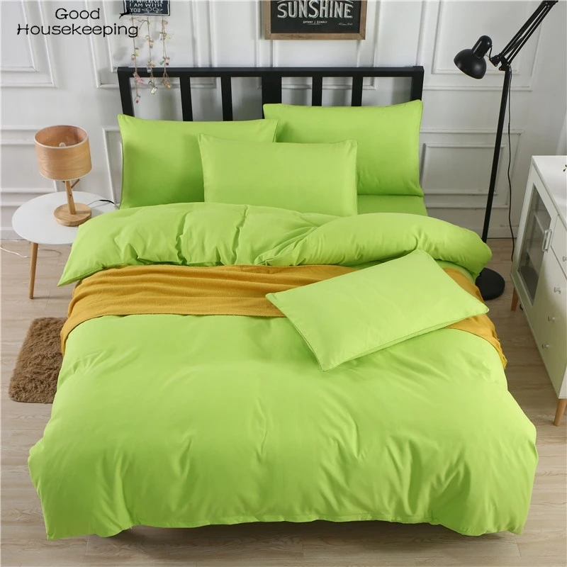 

Aloe Cotton Four-piece Three-piece Bedding Set Home Textile Quilt Coverlet Double Bed Mattress Pad Student Dormitory Simple Bed