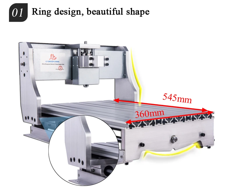 

Mini CNC Frame of Engraver Milling Machine for DIY 3040 3axis