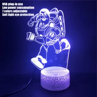 22cm disney toy story buzz lightyear woody action figure led touch colorful light decorative ornaments christmas gifts toys