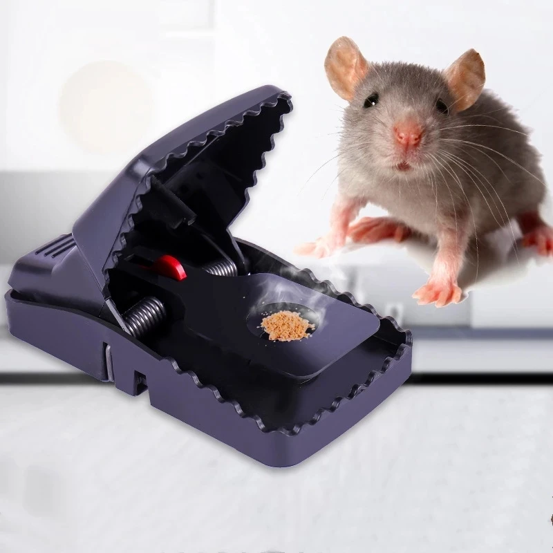 

Mouse Trap Reusable Mice Rat Killer Pest Catching Tool Home Kitchen Mice Catcher Grasp Mousetrap Bait Snap Pest Control