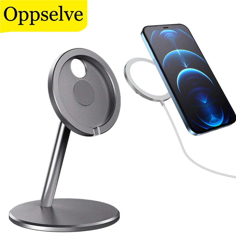 

Магнитный зарядный кронштейн для iPhone 13, беспроводная зарядная подставка для iPhone 12 13 Pro Max, настольная Складная док-станция