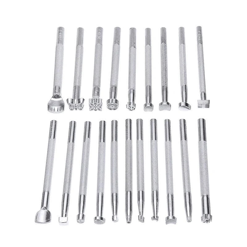 27 шт. набор инструментов для работы с кожей|Наборы обработки кожи| |