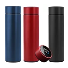 Новый 500 мл интеллигентая (ый) термос Температура Дисплей выполненный по индивидуальному заказу Нержавеющаясталь Вакуумная чашка для воды для путешествий Кофе кружка Чай кружка