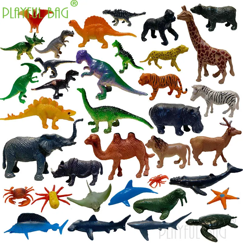 Экшн-фигурки Имитация животных модель серии океан пластиковые игрушки мир