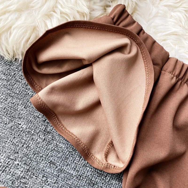 

Women Casual Solid Strapless Jumpsuits Short Sleeve Sashes Slash Neck Summer Woman Wide Leg Jumpsuit