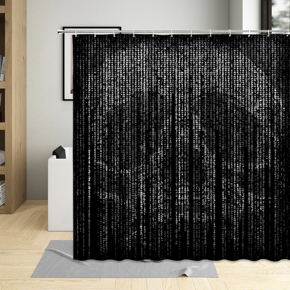 

Halloween Skull Punk Style Shower Curtain Flower Skulls Personality Interesting Decor Bathtub Dedicated Curtains Washable Fabric