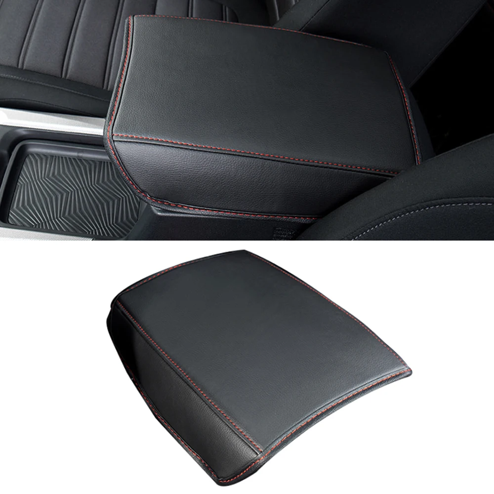 

For Honda CR-V 5th 2017-2021 Auto Car Care Center Armrest Cover Box Protector PU Leather Mat Pad Cushion Interior Accessories