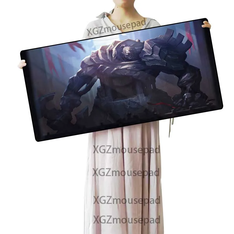 XGZ большой игровой коврик для мыши с Черным Замком классный Офисный Компьютерный