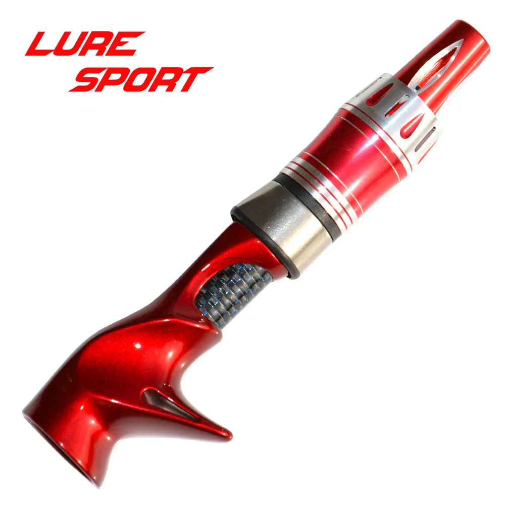LURESPORT 2 шт. красная краска 16 ACS катушка сиденье алюминиевая крышка гайка стержень