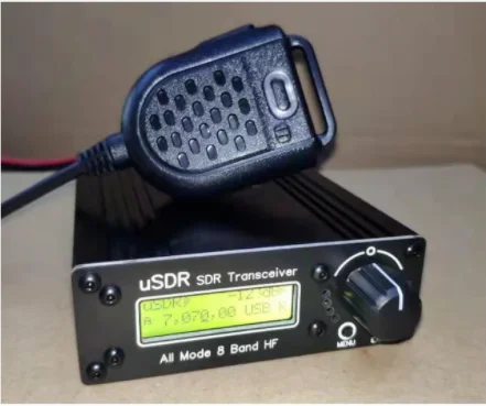 Фото USDR uSDX 10/15/17/20/30/40/60/80m 8 полос SDR все режимы HF SSB QRP трансивер совместимый с QCX-SSB |