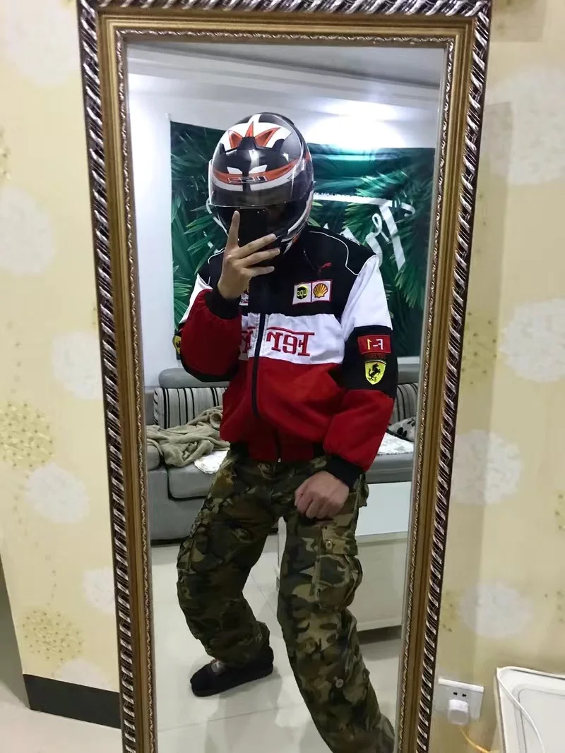 Куртка-бомбер Мужская/Женская в стиле хип-хоп на осень и зиму | Мужская одежда