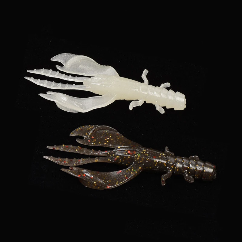 Воблеры 5 шт./партия Мягкая приманка для рыбалки искусственная креветка 89 мм 6 3 г