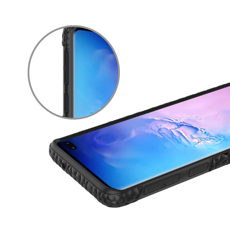 Разноцветные спортивные бампер рамка чехол для samsung Galaxy S10 Plus 5G S10e жесткие