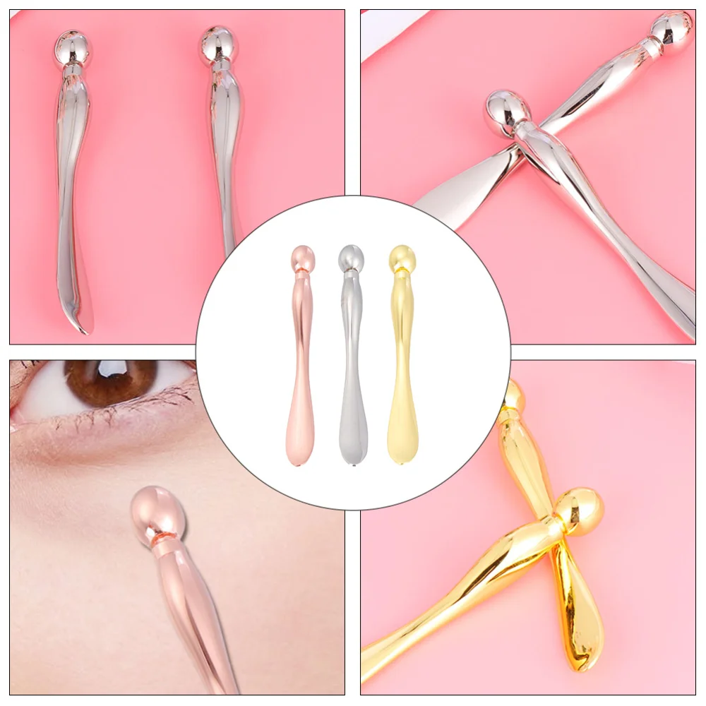 

3Pcs Eye Cream Massager Sticks Eye Massager Eye Face Wand Skin Care Tool