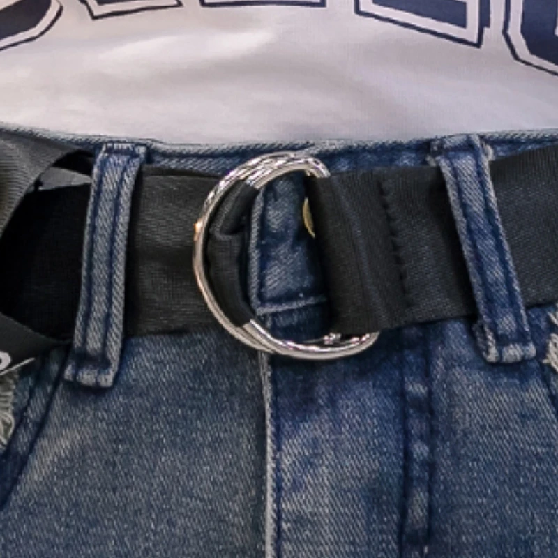 

Women Spring Casual Hole Split Mid-length Skirts Ladies Elegant Classic Denim Skirt with Pockets New Female All-match Streetwear